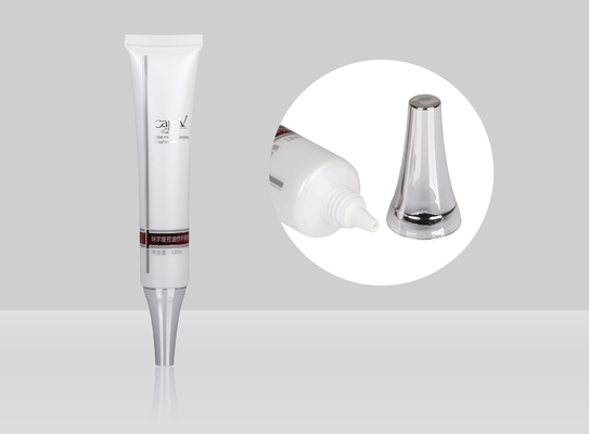 10-30ml D22mm Custom Cosmetic Tubes Eye Cream Plastic Empty Cosmetic Squeeze Tubes With Nozzle