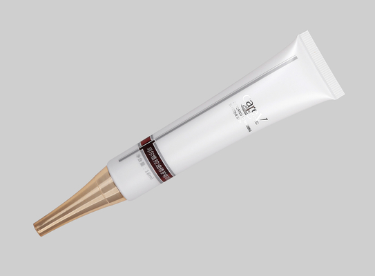 10-30ml D22mm Custom Cosmetic Tubes Eye Cream Plastic Empty Cosmetic Squeeze Tubes With Nozzle