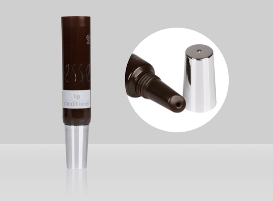 PCR PE 10-25ml Cosmetic Packing Tube D19mm , Empty Lipgloss Tube Offset Printing