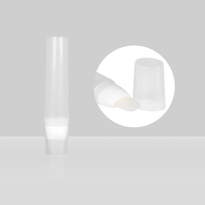 Empty Custom Cosmetic Tubes D30mm 30-60ml Rotation Silicone Tip Foundation Plastic Oval Tube