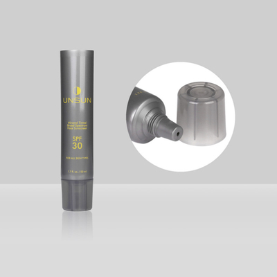 30-80ml Aloe Vera Tube Custom Empty Cosmetic Squeeze Plastic Eye Cream Liquid Foundation With Nozzle