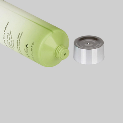 D30mm 30-80ml Custom Cosmetic Tubes Lotion Cream Soft With metallized screw on cap