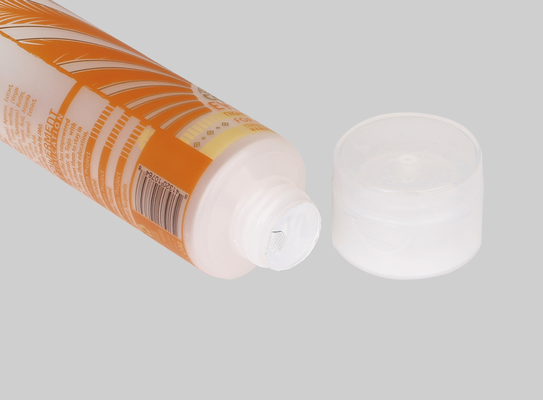 60-150ml D38mm Empty Plastic Squeeze Tubes Custom Empty Cosmetic With Flip Top