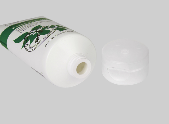 150-400ml Custom Cosmetic Tubes D55mm Empty Squeeze Plastic Facial Cleanser Tube With Flip Top
