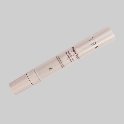 D19mm 10-25ml Metal applicator custom cosmetic eye cream massage serum tube