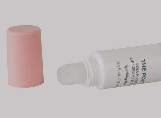 Custom 10-25ml Empty  Tpe  Lip Gloss Tube Packaging With Screw Cap