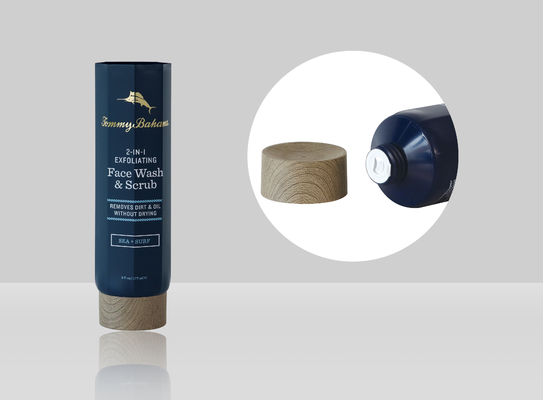 D50mm Op maat gemaakte cosmetische lotionbuizen Plastic Creased tube