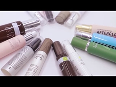 Op maat gemaakte cosmetische buizen Lotion Zonne-scherm Foundation Airless Pump